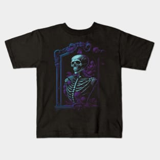 DEATH STARES BACK Kids T-Shirt